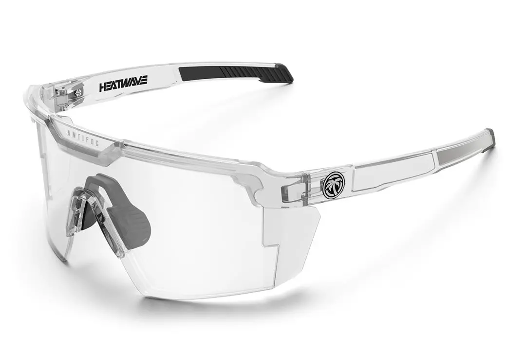 Future Tech Glasses: Vapor Clear Frame Anti Fog Clear Lens Z87+ 1