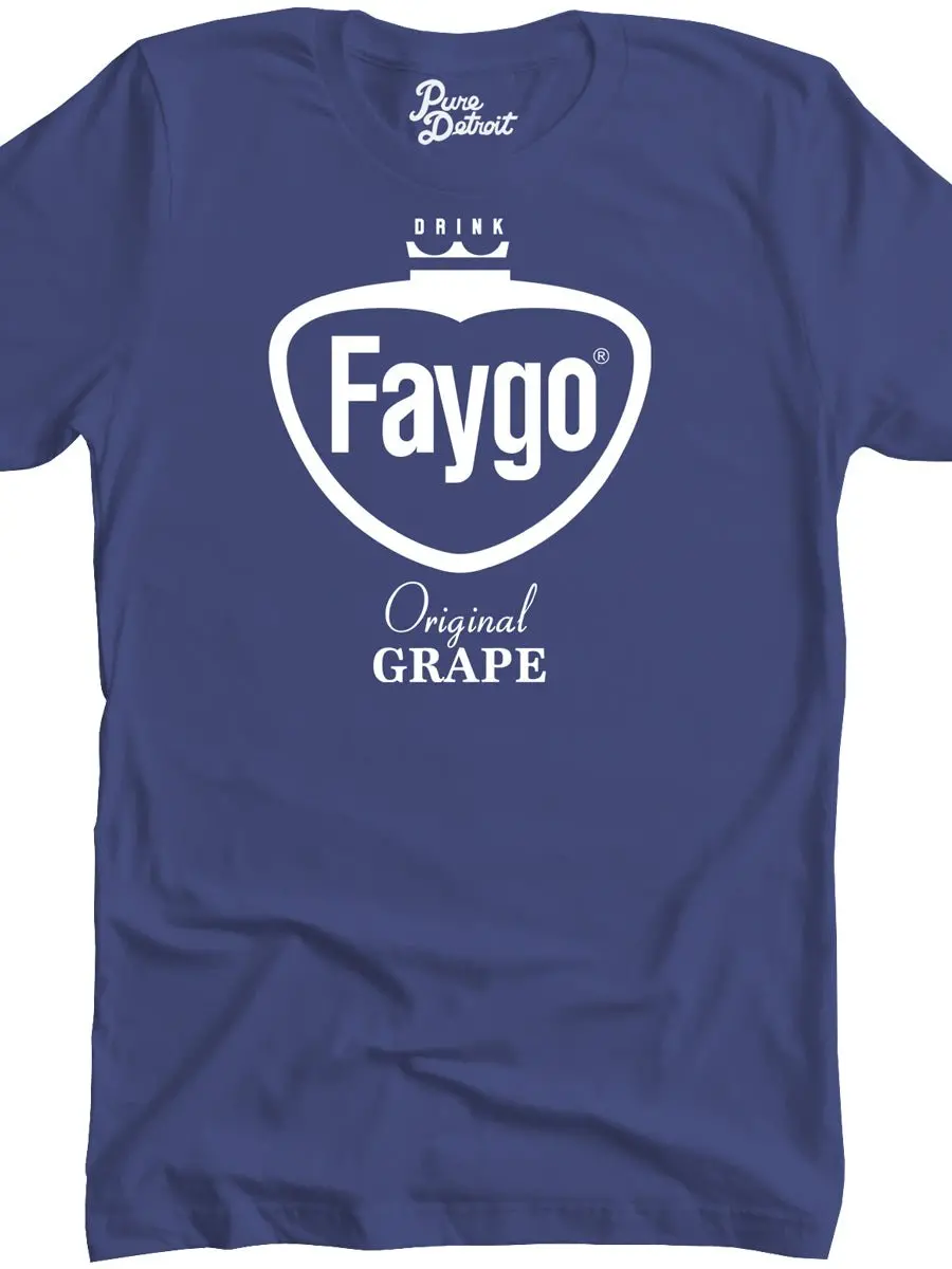 Faygo Retro Logo Premium Unisex T-Shirt - Original Grape 1