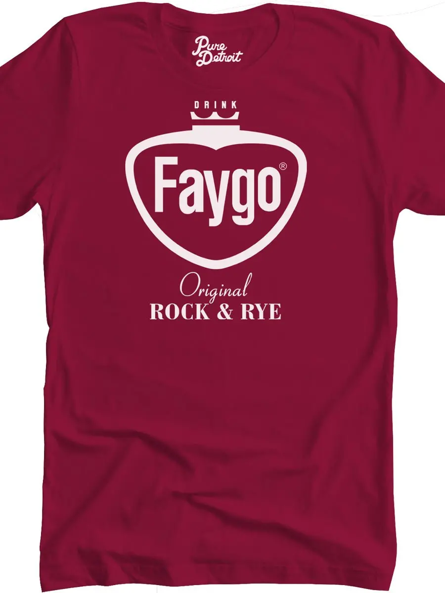 Faygo Retro Logo Premium Unisex T-Shirt - Original Rock  Rye 1