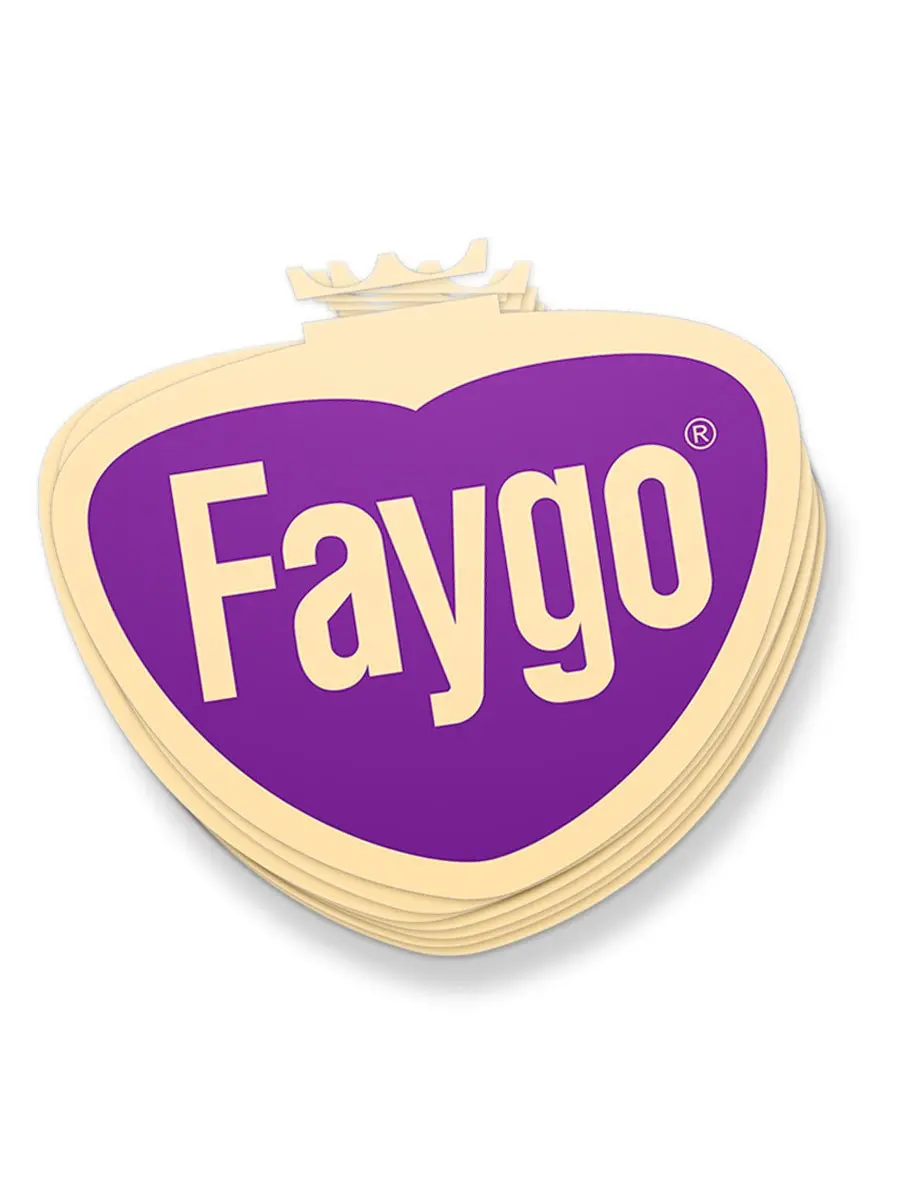 Faygo Retro Logo Sticker - Grape 1