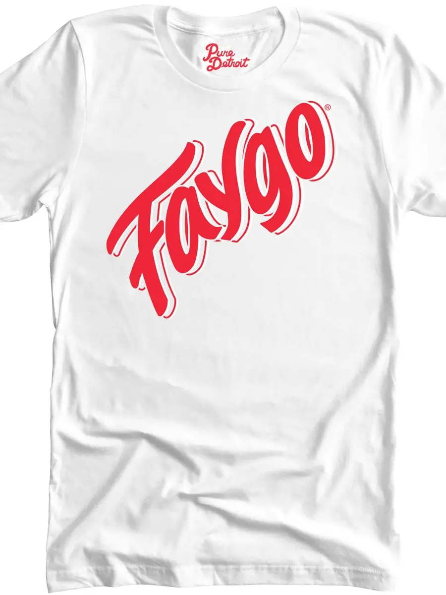 Faygo Premium Unisex T-Shirt - White / Red 1
