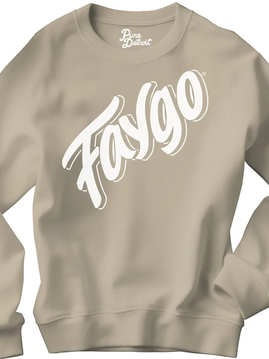 Faygo Heavyweight Crewneck Sweatshirt - Creme Soda 1