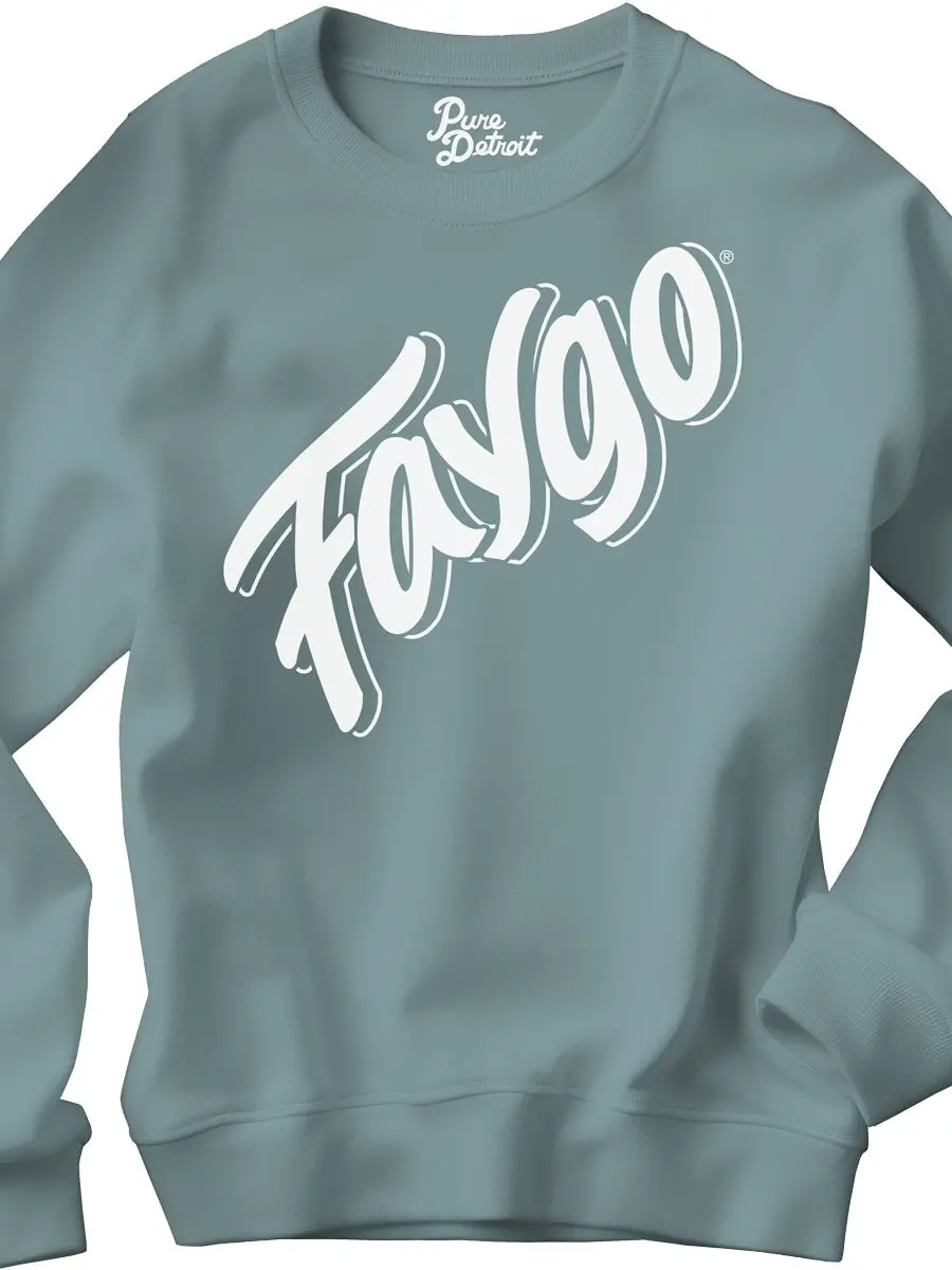 Faygo Heavyweight Crewneck Sweatshirt - Lagoon 1