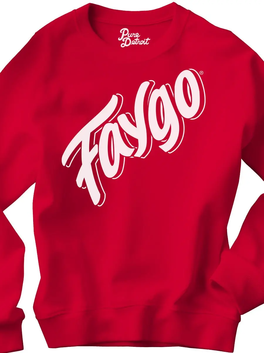 Faygo Heavyweight Crewneck Sweatshirt - Red Pop 1