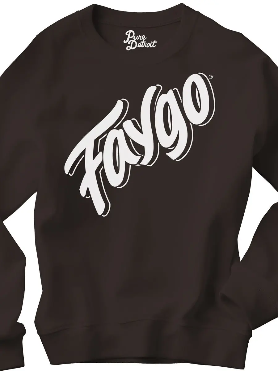 Faygo Heavyweight Crewneck Sweatshirt - Root Beer 1