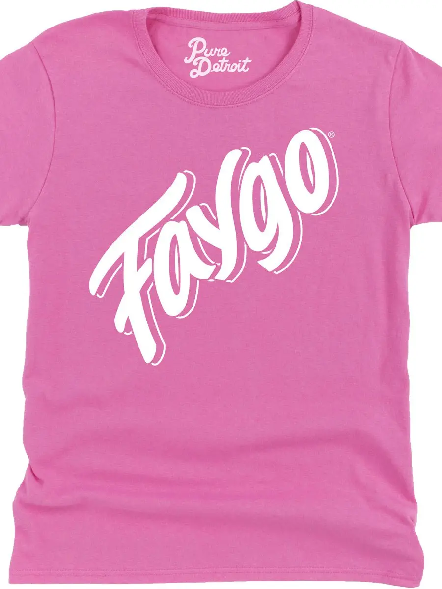 Faygo Womens T-Shirt Hot Pink 1