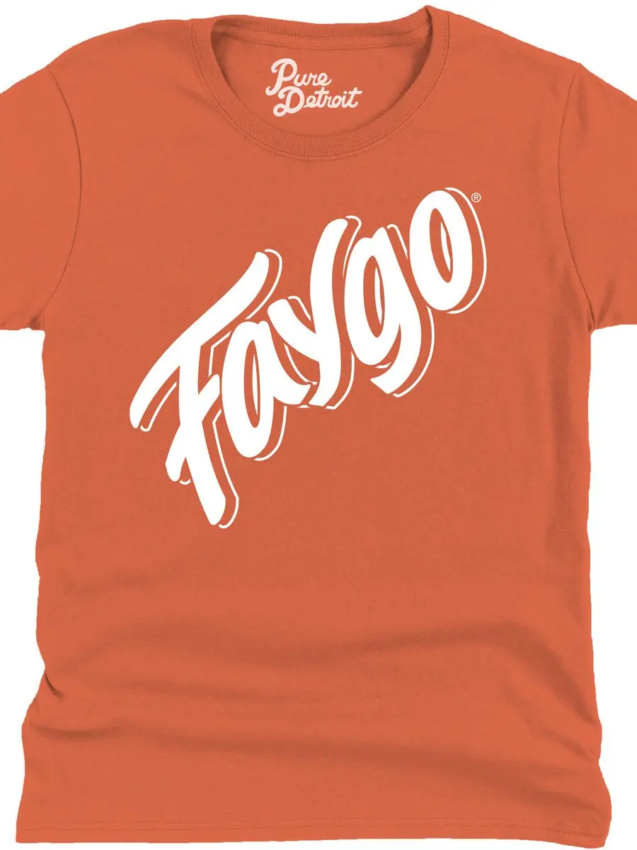 Faygo Womens T-Shirt Orange 1