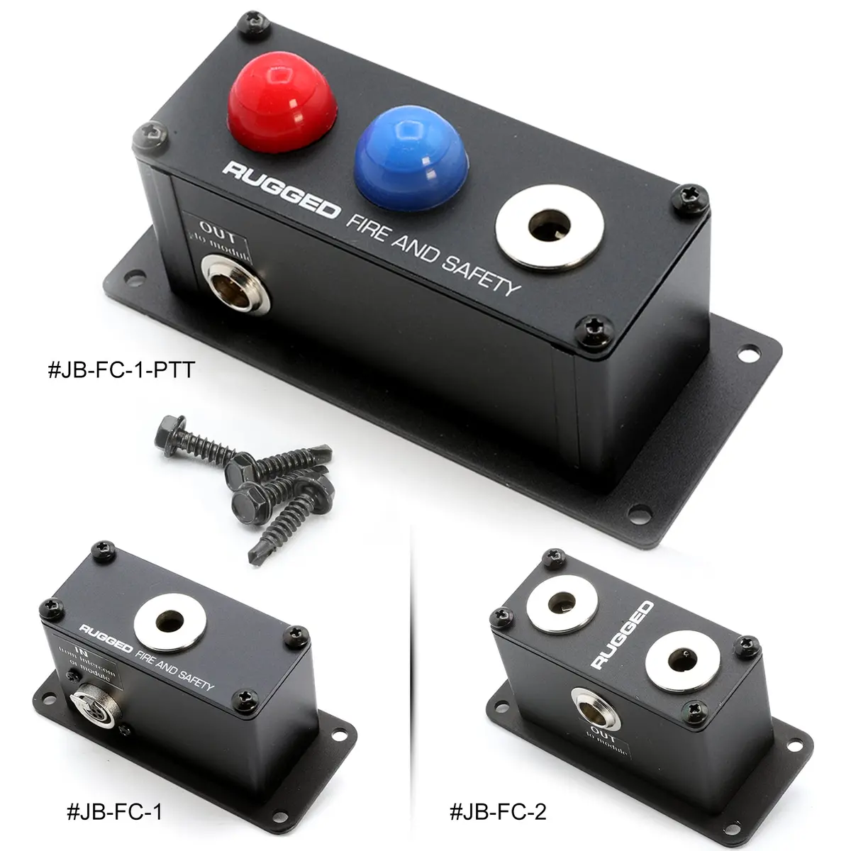 Jack Box Headset Stations For Rrp800 Fire & Safety Intercoms 1
