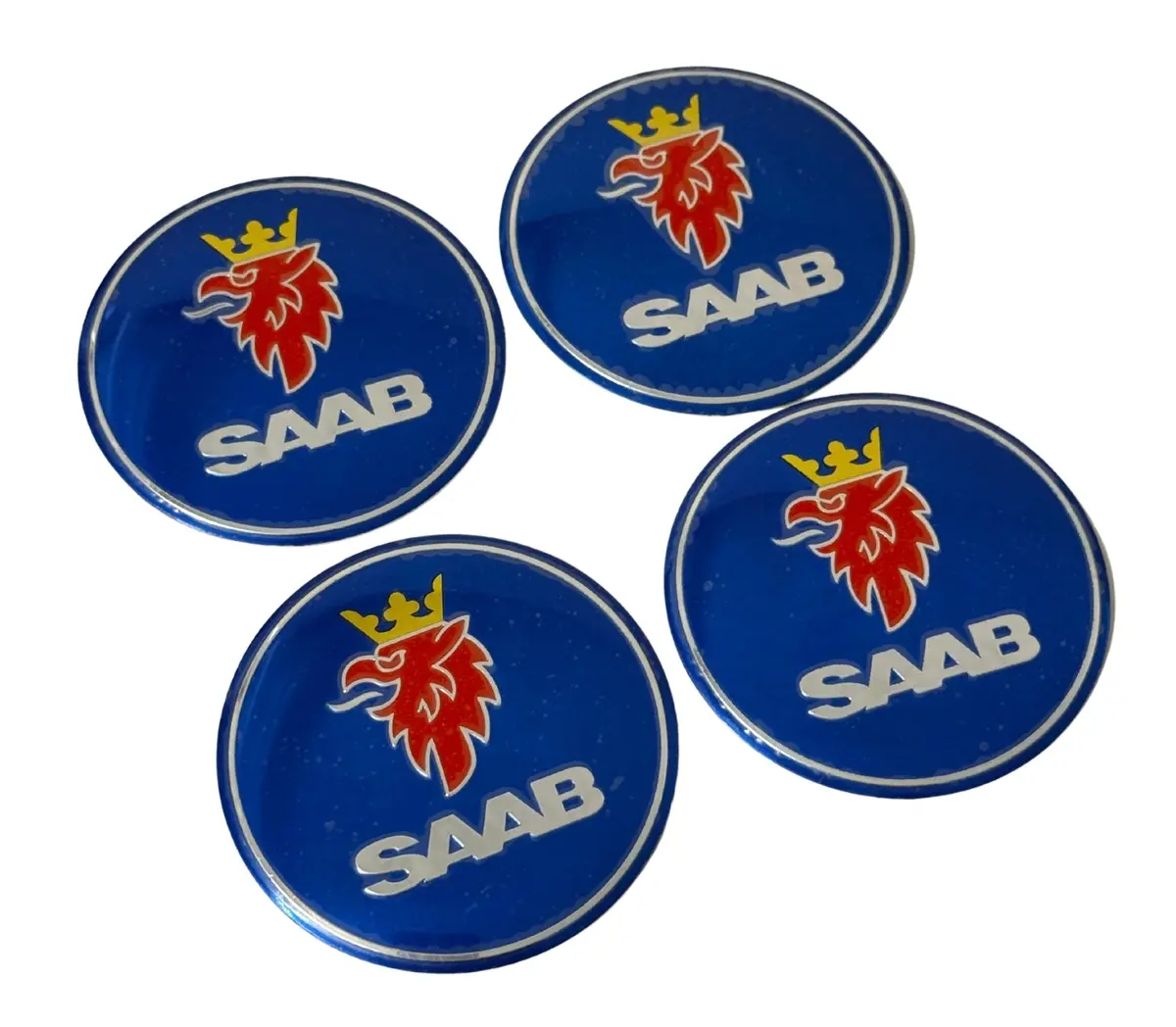 Saab Emblem 64Mm 4-Pack 1