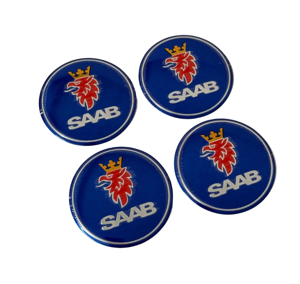 Saab Emblem 56Mm 4-Pack 1