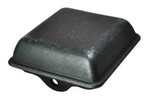 Square Replacement Cap For Fulton Trailer Jacks, 2.25" X 2.25" #500325 1