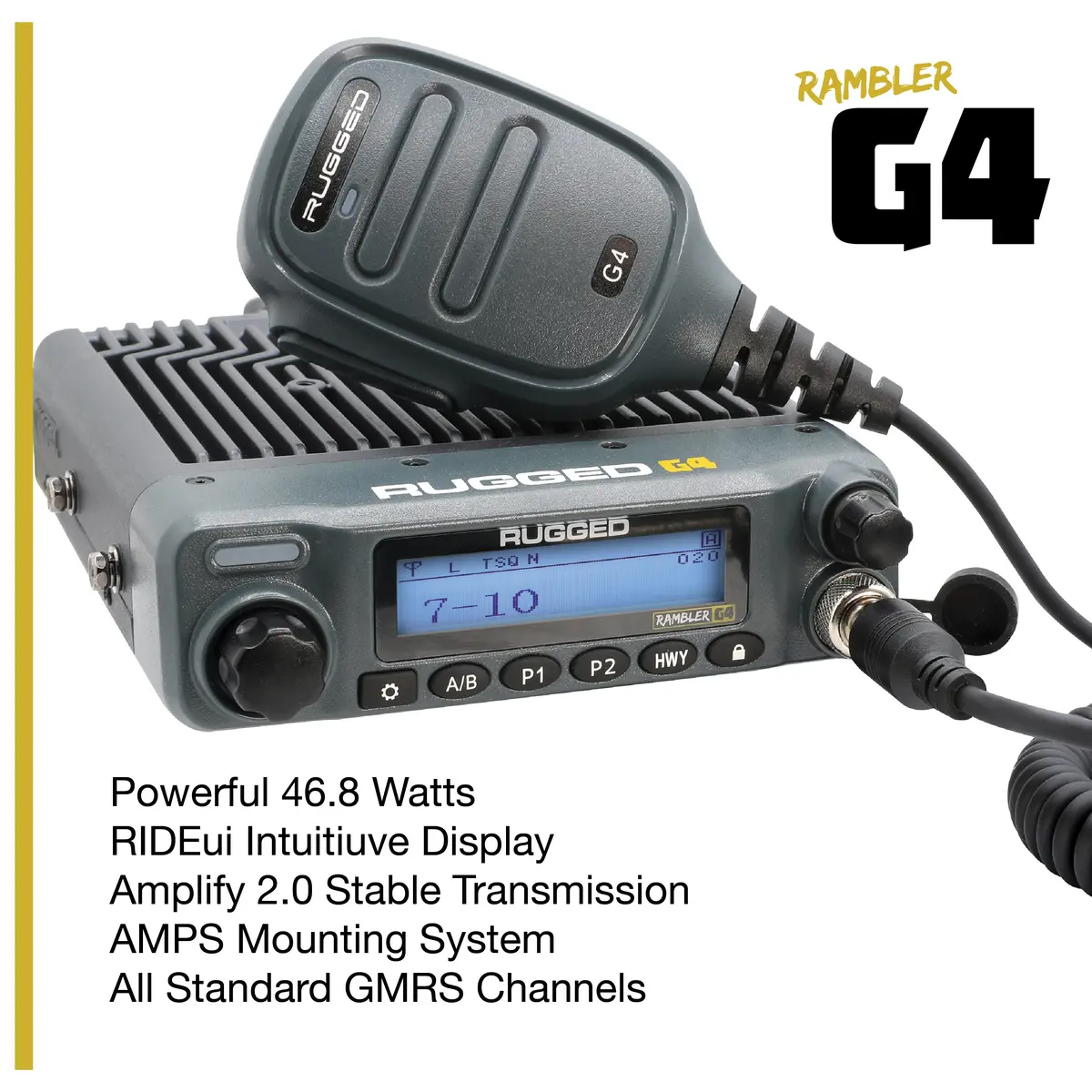 Mercedes Sprinter Van Two-Way Gmrs Mobile Radio Kit 2