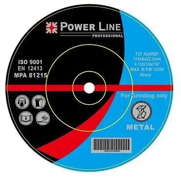 Grinding Disc For Metal 115X6.0X22.2Mm 1