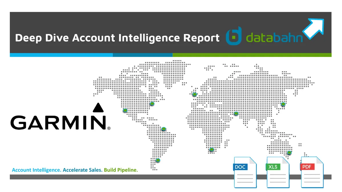 Garmin Deep Dive Sales Intelligence Report 1