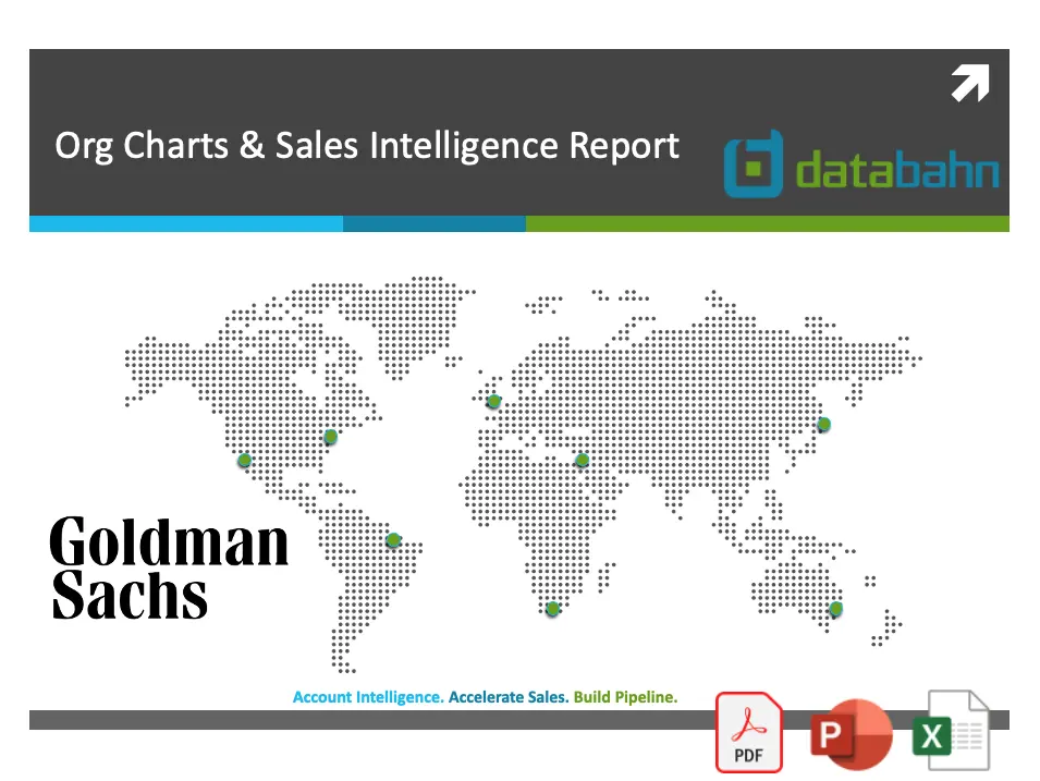 Goldman Sachs Org Chart & Sales Intelligence Report 1