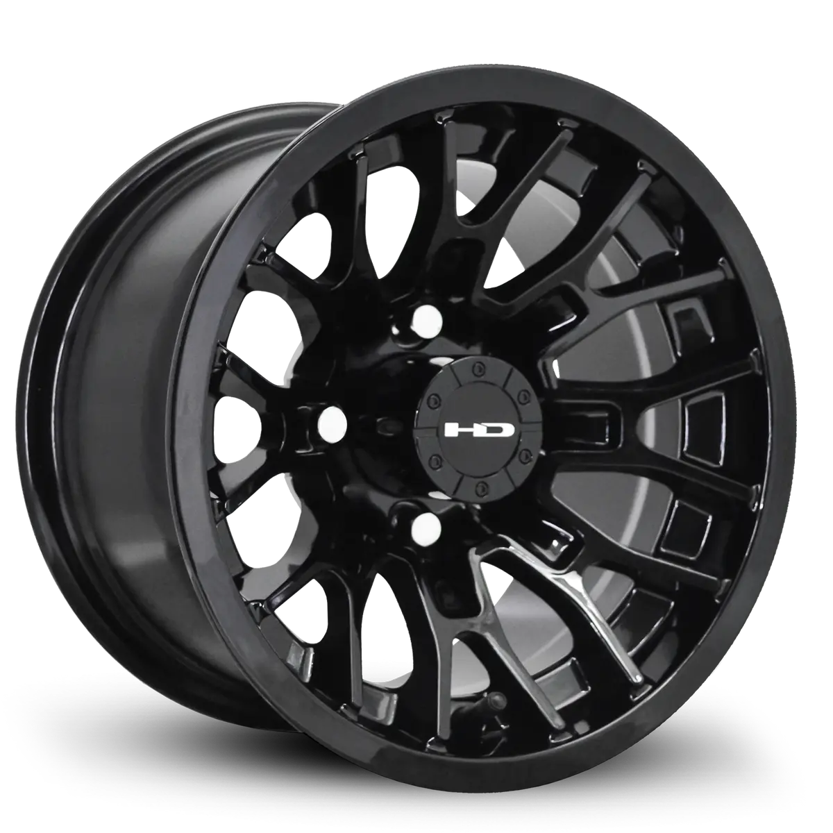 Hd Golf Rtc 14X7 -14 4X101.6Mm 68.2Mm Gloss Black 1