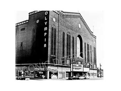 Historic Olympia Stadium Black And White Luster Or Canvas Print $35 - $430 1