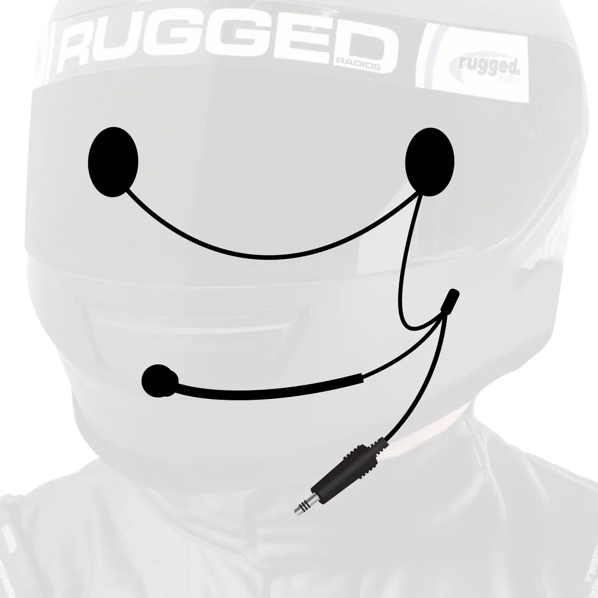 4C Imsa Wired Helmet Kit With Speakers And Mic 1