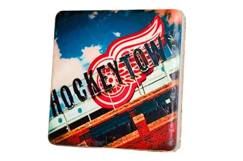 Hockeytown Porcelain Tile Coaster 1