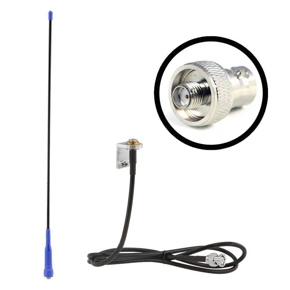 External Headset Antenna Kit With Bnc Connector For Handheld Radios 1
