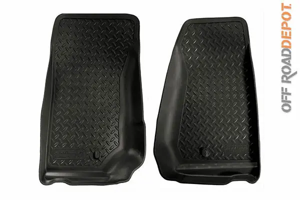 Tapetes Modelados Negro Para Jeep Wrangler Jk 1