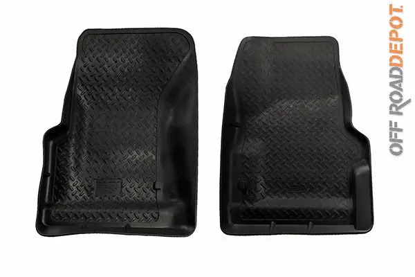 Tapetes Delanteros Negro Para Jeep Wrangler 97-05 1