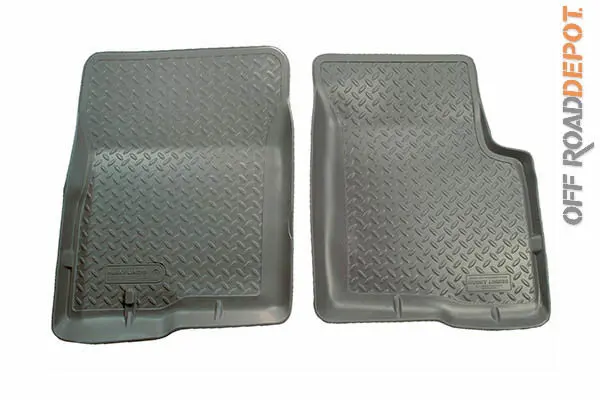 Tapetes Delanteros Gris Para Expedition 97-02 / F150 Super Cr. 1