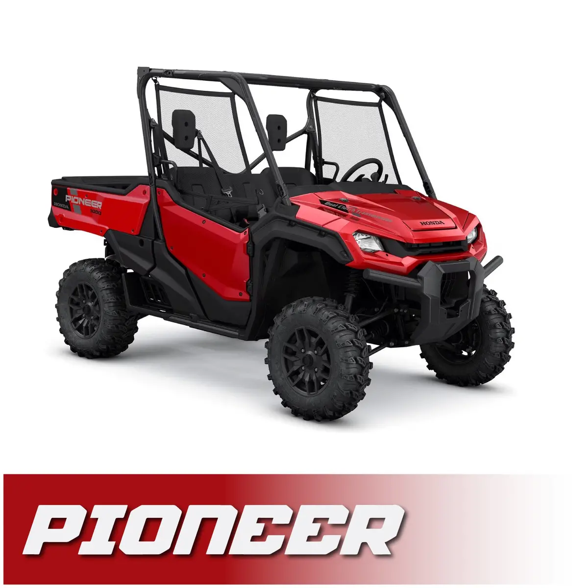 Honda Pioneer Complete Communication Kit With Bluetooth Intercom And 2-Way Radio 1