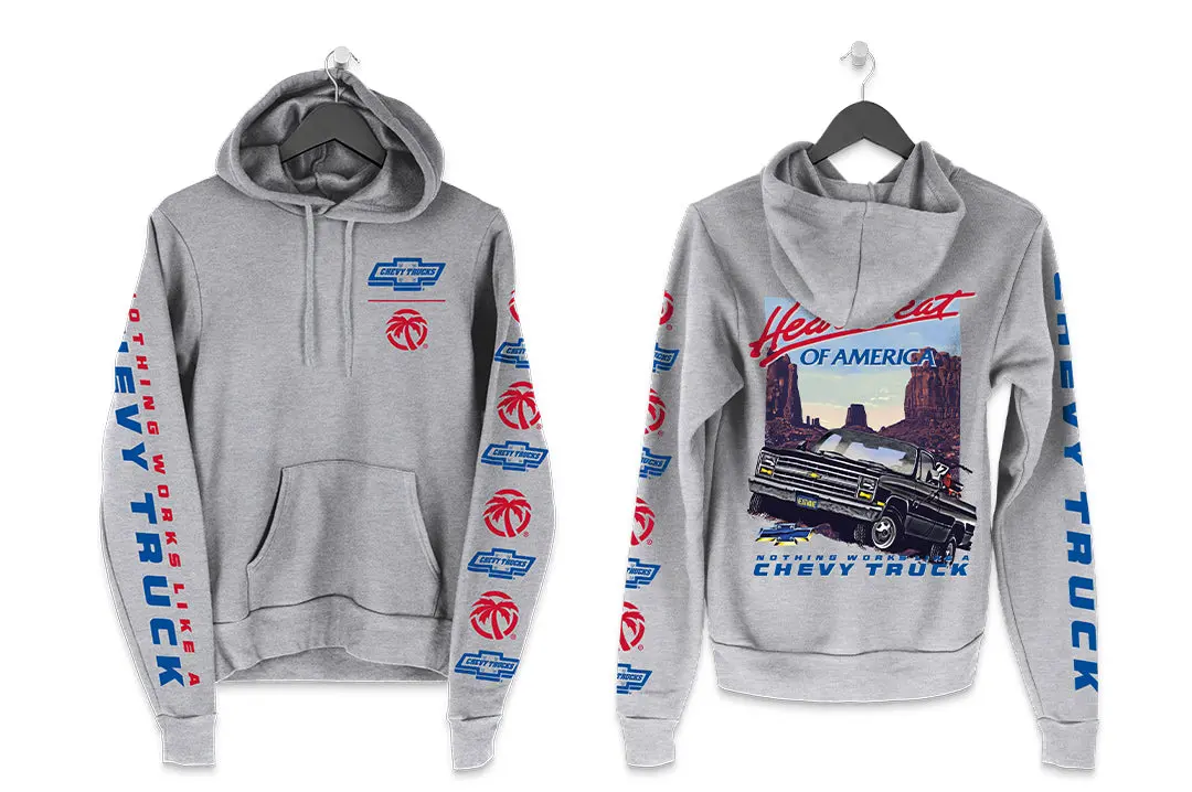 Heat Wave Chevy Trucks By Chevroletⓡ Sweatshirt 1