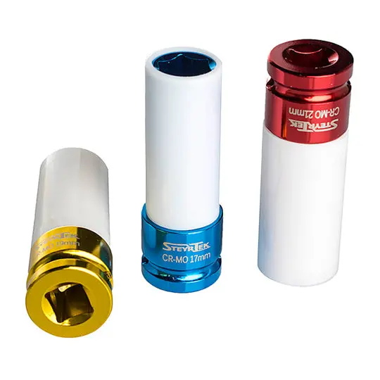 Steyrtek Hylssats 3St 17,19 Och 21Mm 1/2” 2