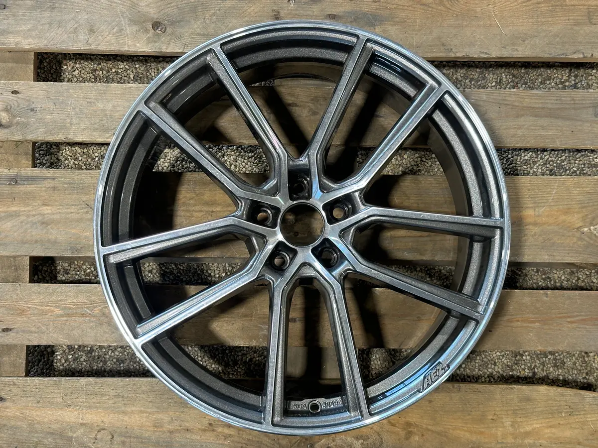 Aez Raise Gun Metal Polished 8X20 Et35 5X112 1