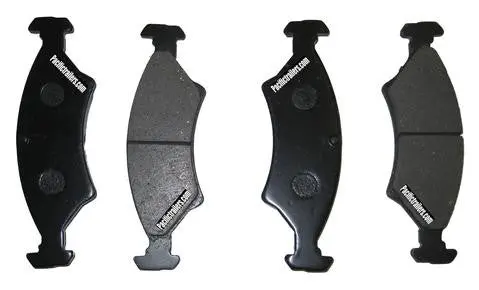 Ufp Db-35 Organic Disc Brake Pad Set For 1-Axle #33008/9-A 1