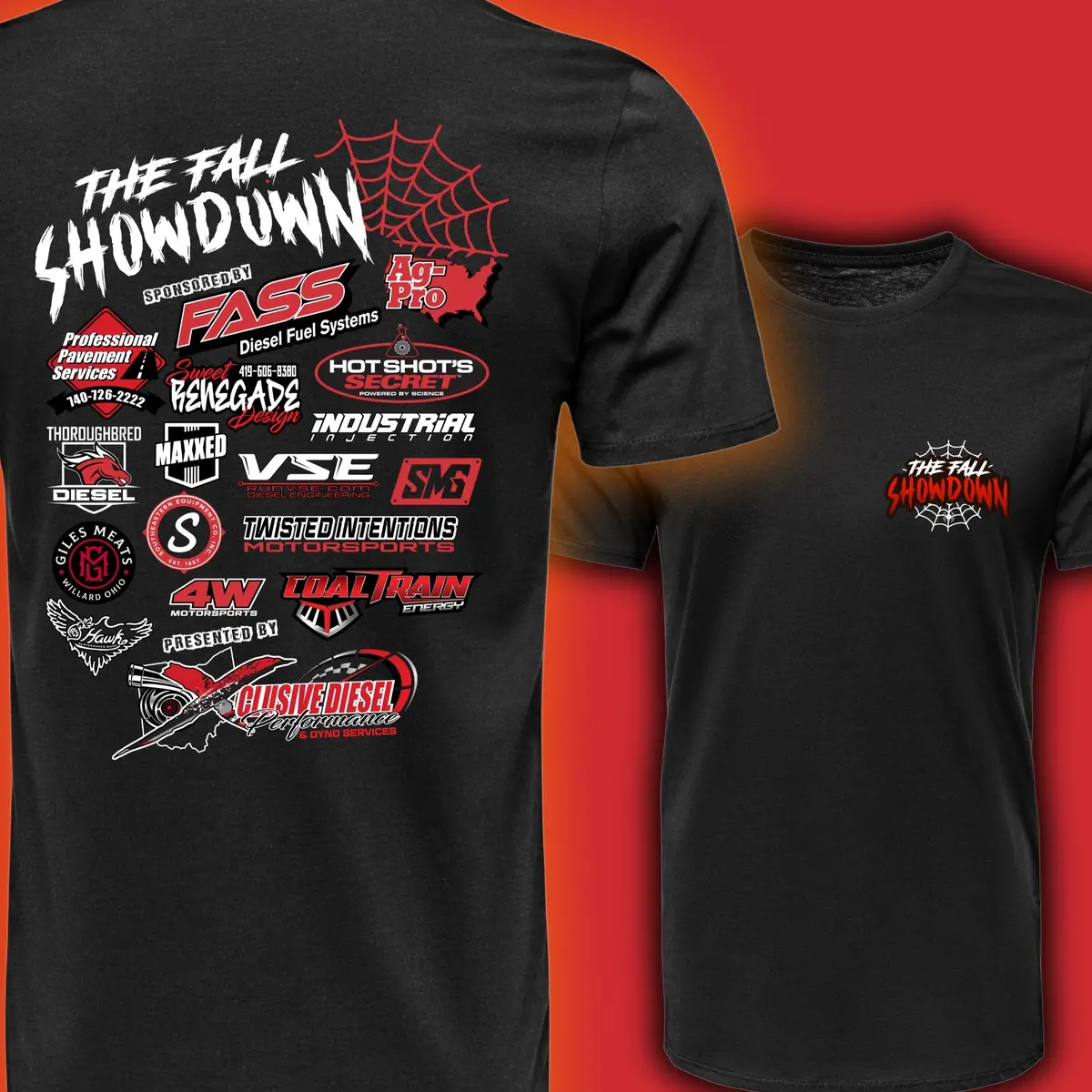 "The Fall Showdown" Event T-Shirt 1
