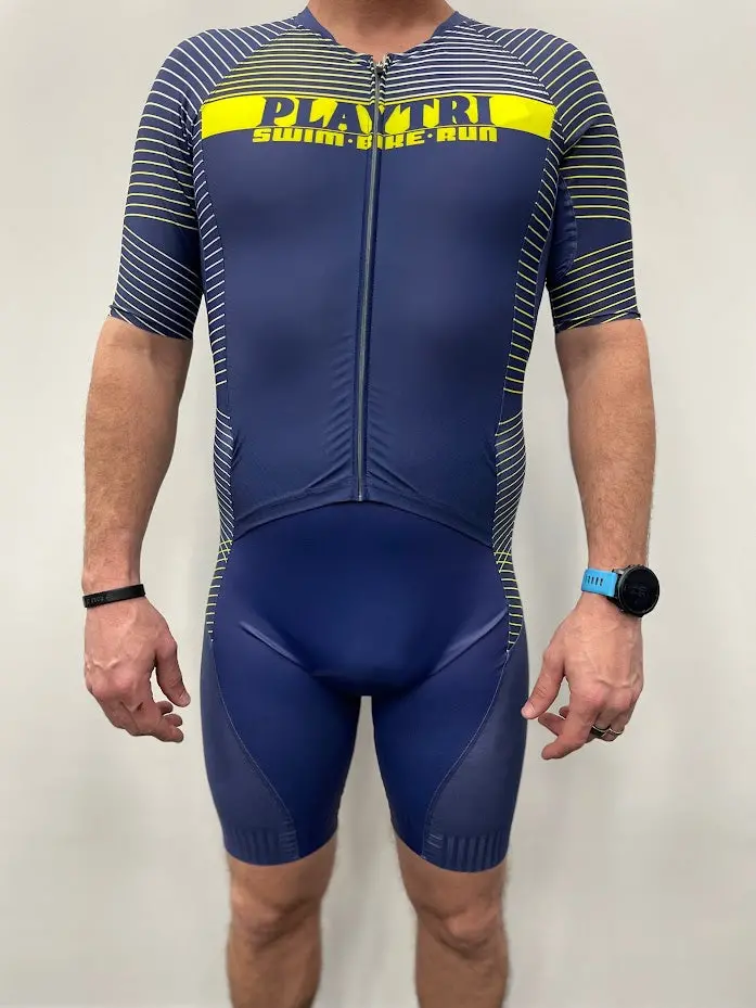 Playtri Men's Full-Sleeved Tri Suit 1