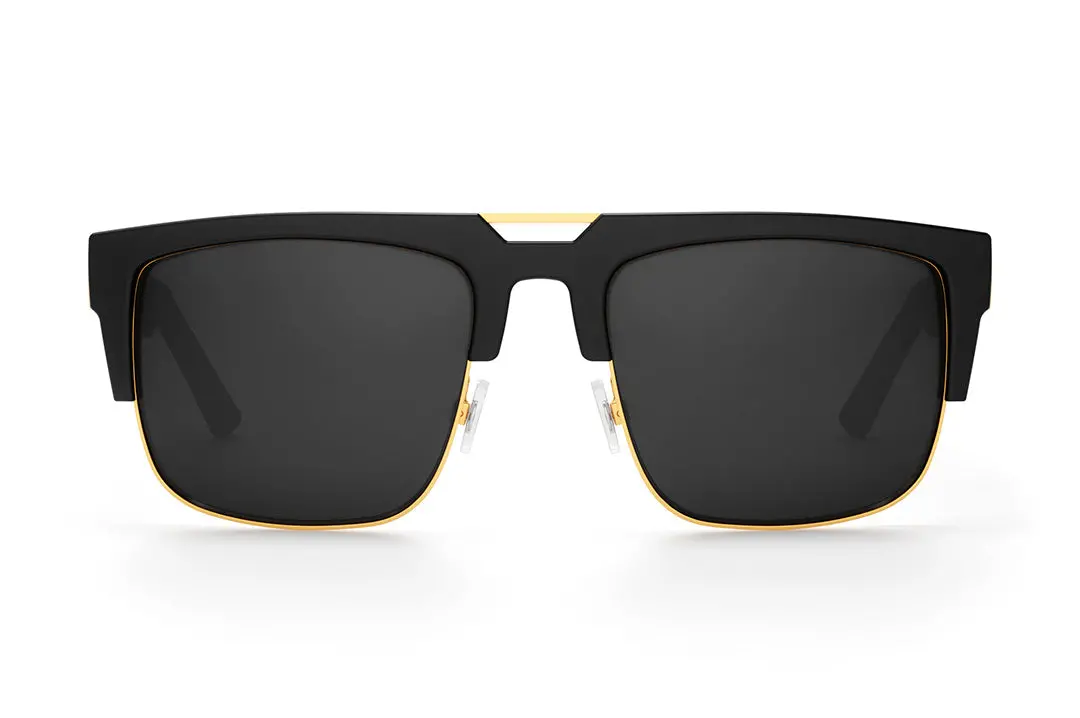 Interceptor Sunglasses: Black/Gold 2