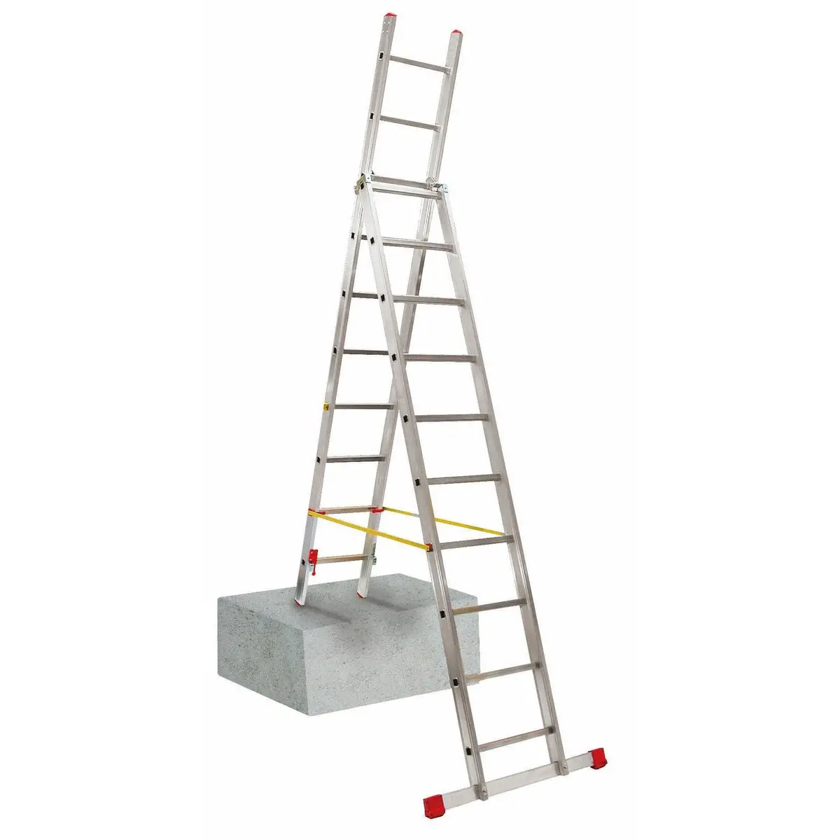 152.020: Item 2 Aluminum 2X20 Steps Ladder 1