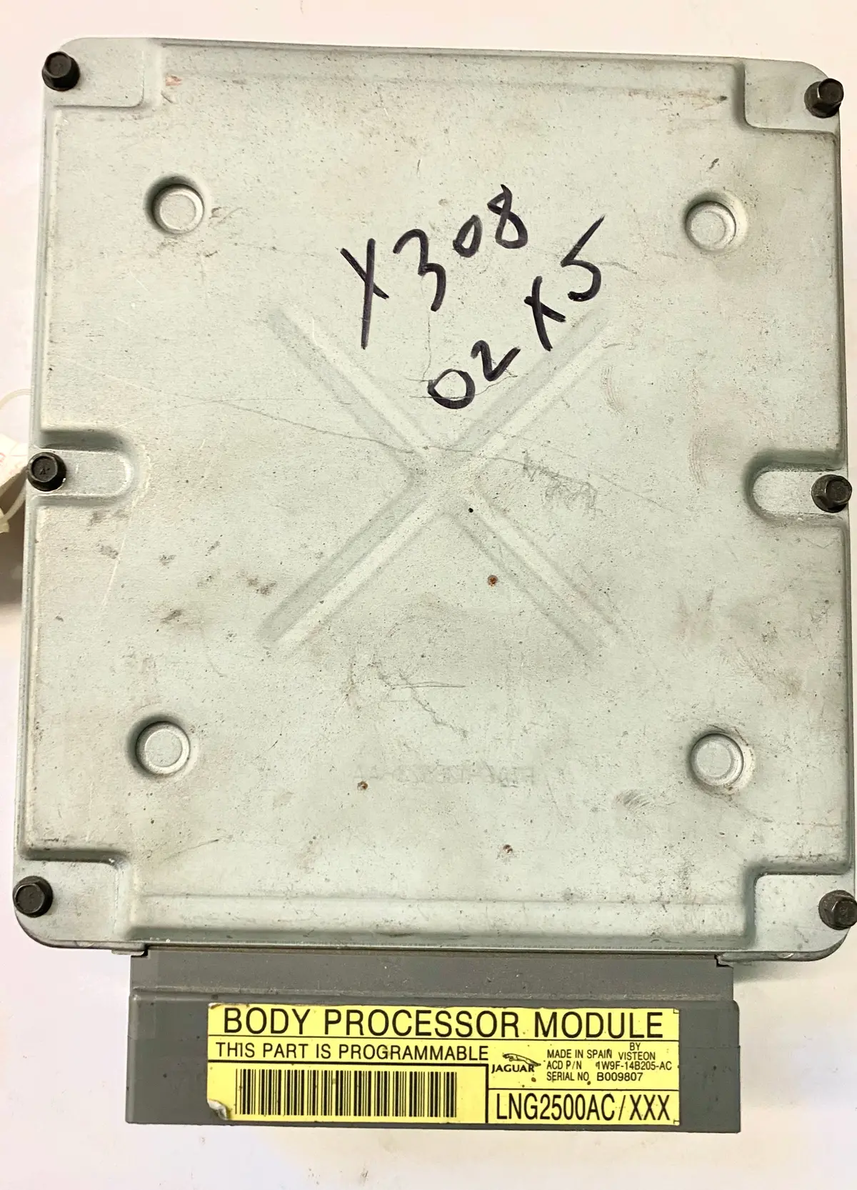 Used Jaguar Body Processor Module Part #Lng2500ac. Fits Jaguar Xj8 2000-2003 1