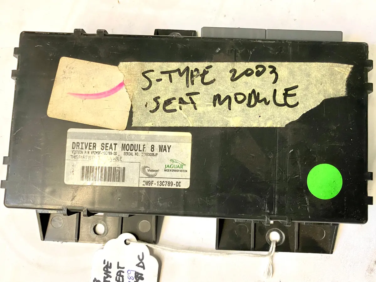 Used Jaguar Driver Seat Module Part #2W9f-13C789-Dc/Xr841211. Fits Jaguar S Type 2003-2008. 1