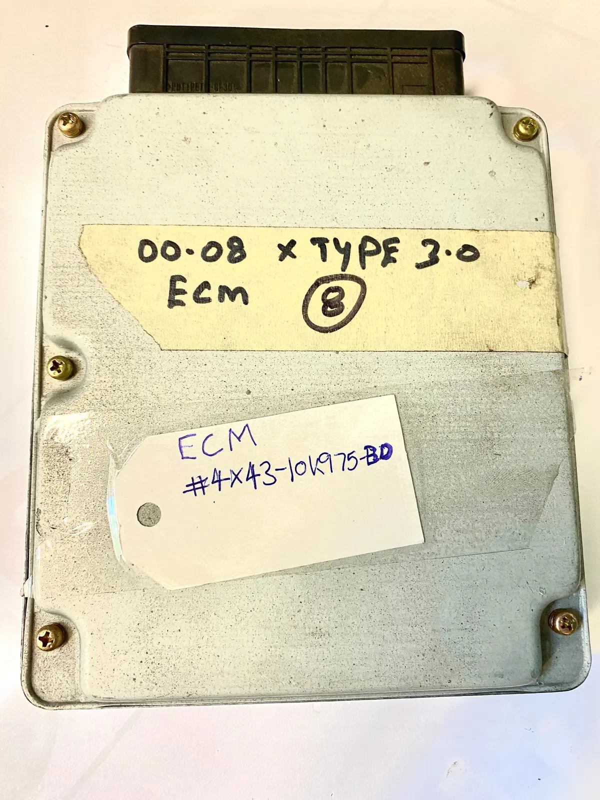 Used Engine Control Unit For Jaguar Part #4X43-10K975-Bd/C2s38417.Fits Jaguar X Type 2004-2006 1