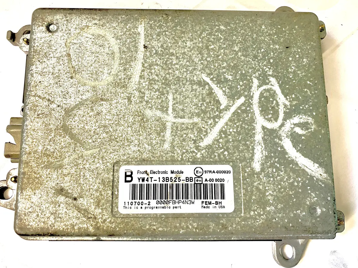Used Jaguar Front Body Control Unit Part #Yw4t-13B25-Bb. Fits Jaguar S Type 2000-2002 1