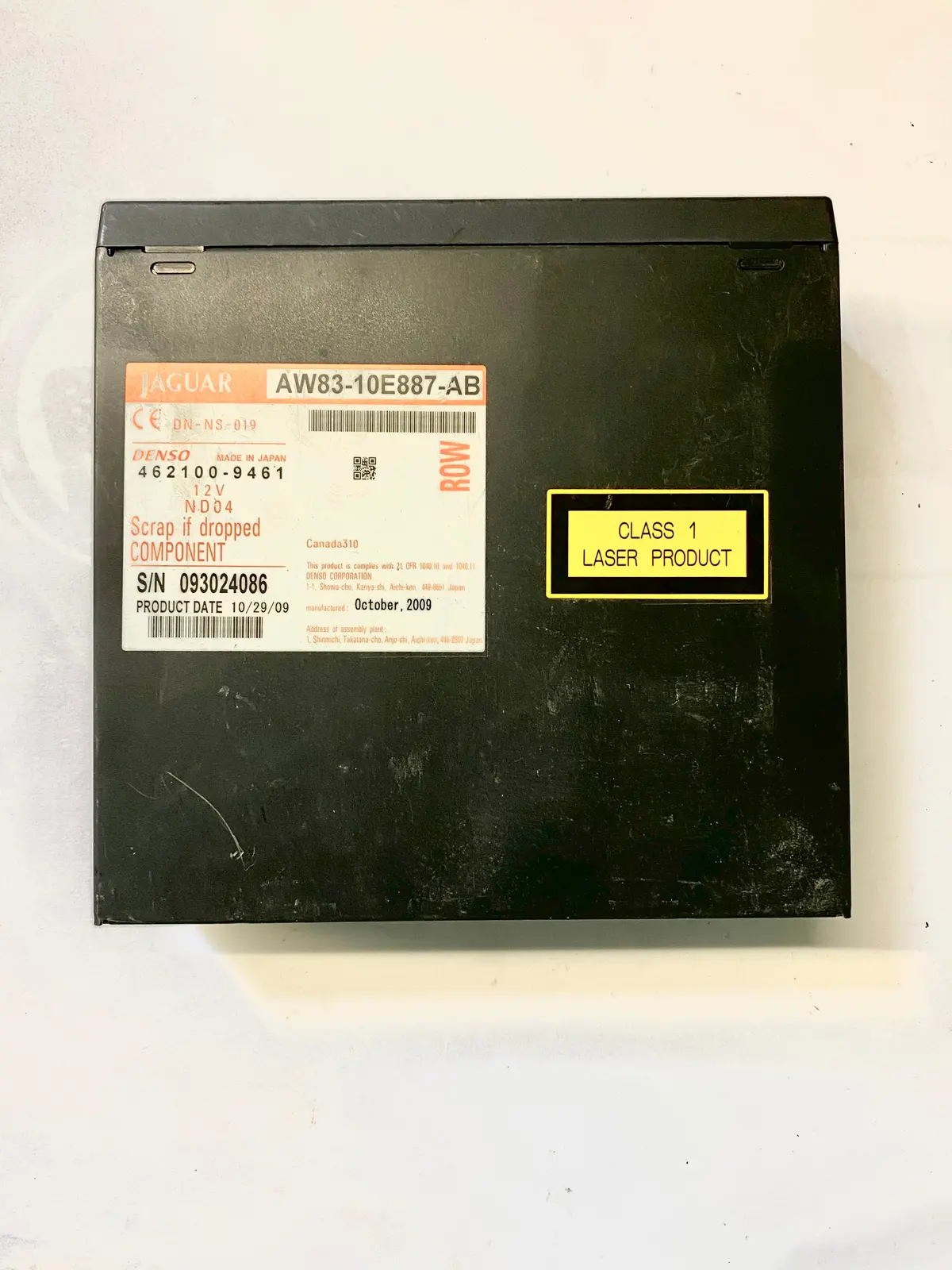 Used Jaguar Gps Navigation Dvd Player Part #Aw87-10E887-Ab. Fits Jaguar Xf  2007-2015 1