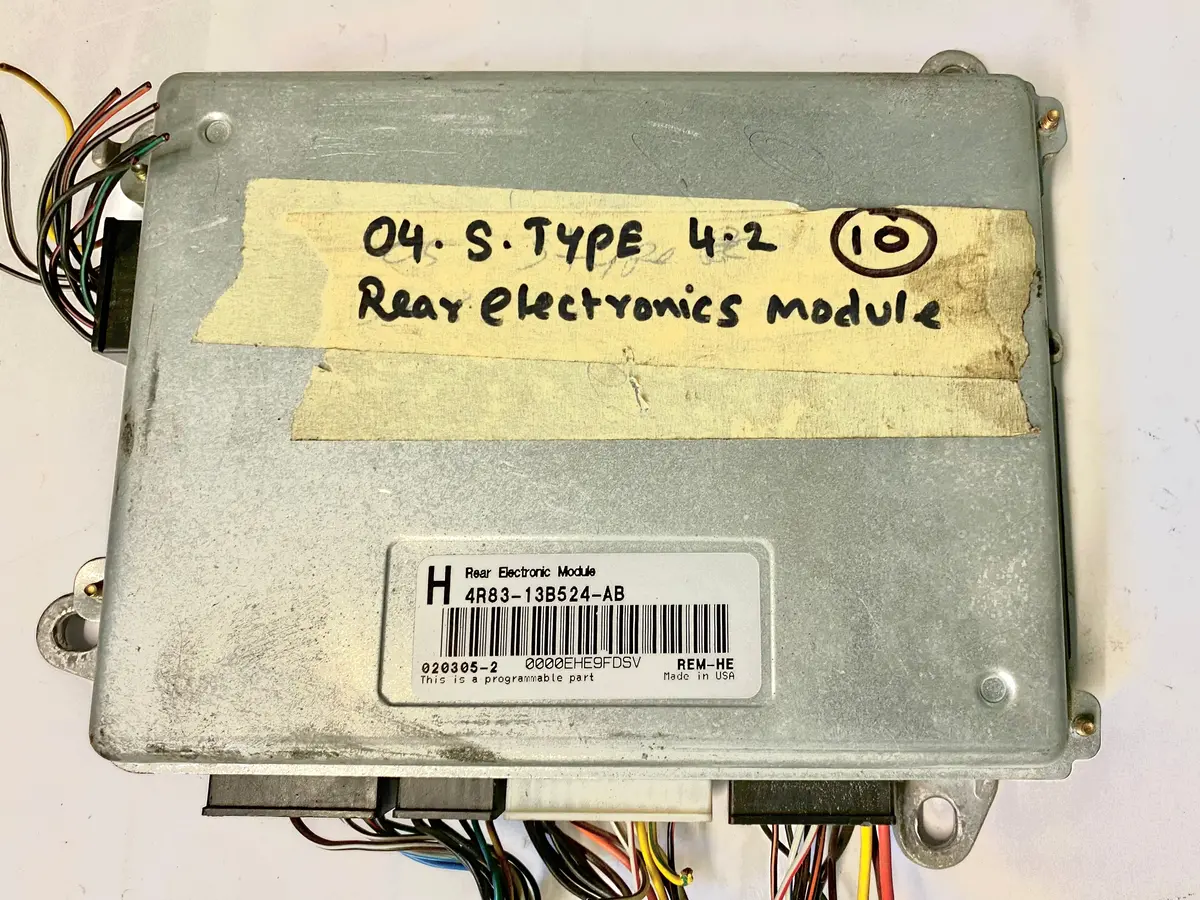 Used Jaguar Rear Body Control Module Part #4R83-13B524-Ab/Xr835479 Fits Jaguar S Type 2004-2008 1