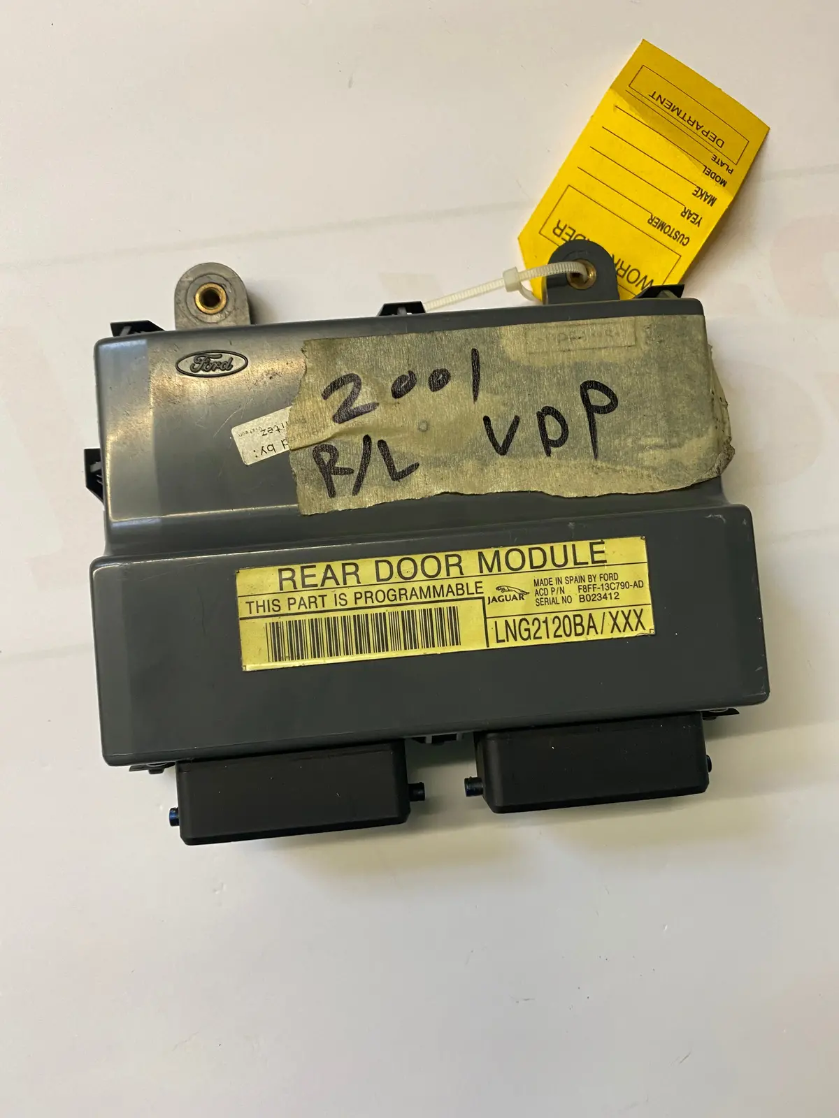 Used Jaguar Right Door Module Part #Lng2120ba. Fits Jaguar Vanden Plas 2001-2003 1