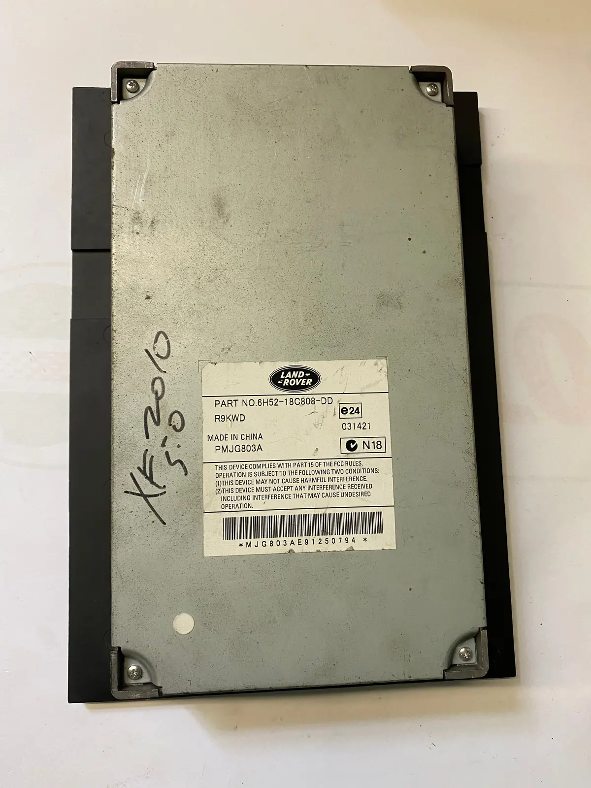 Used Jaguar Sound System Amplifier Part #6H52-18C808-Dd/C2z10769 Fits Jaguar Xf 2009-2011 1