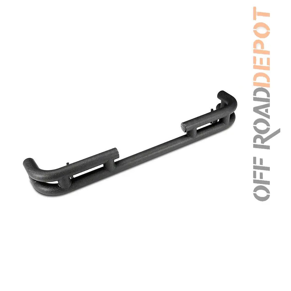 Defensa Tubular Tras C/Tiron Jk  Black Textured 1