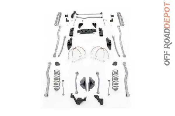 R/E Jk4444 - Suspension R.E. 4.5 Extreme Duty Kit Braso Largo Jeep Jk (No Shock) 1