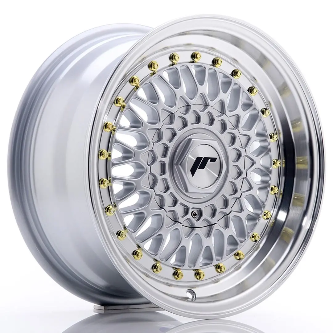 Japan Racing Jr9 15X7 Et20 Blank Silver/Machined Lip 1