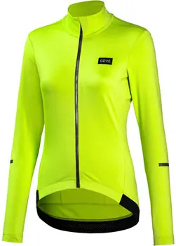 Gore Progress Thermo Jersey - Neon Yellow, Womens 1