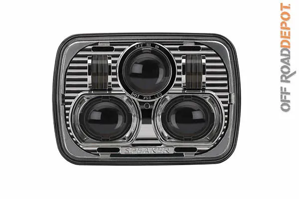 Faro Cuadrado 5''X7'' 12/24V (Alta/Baja) 1