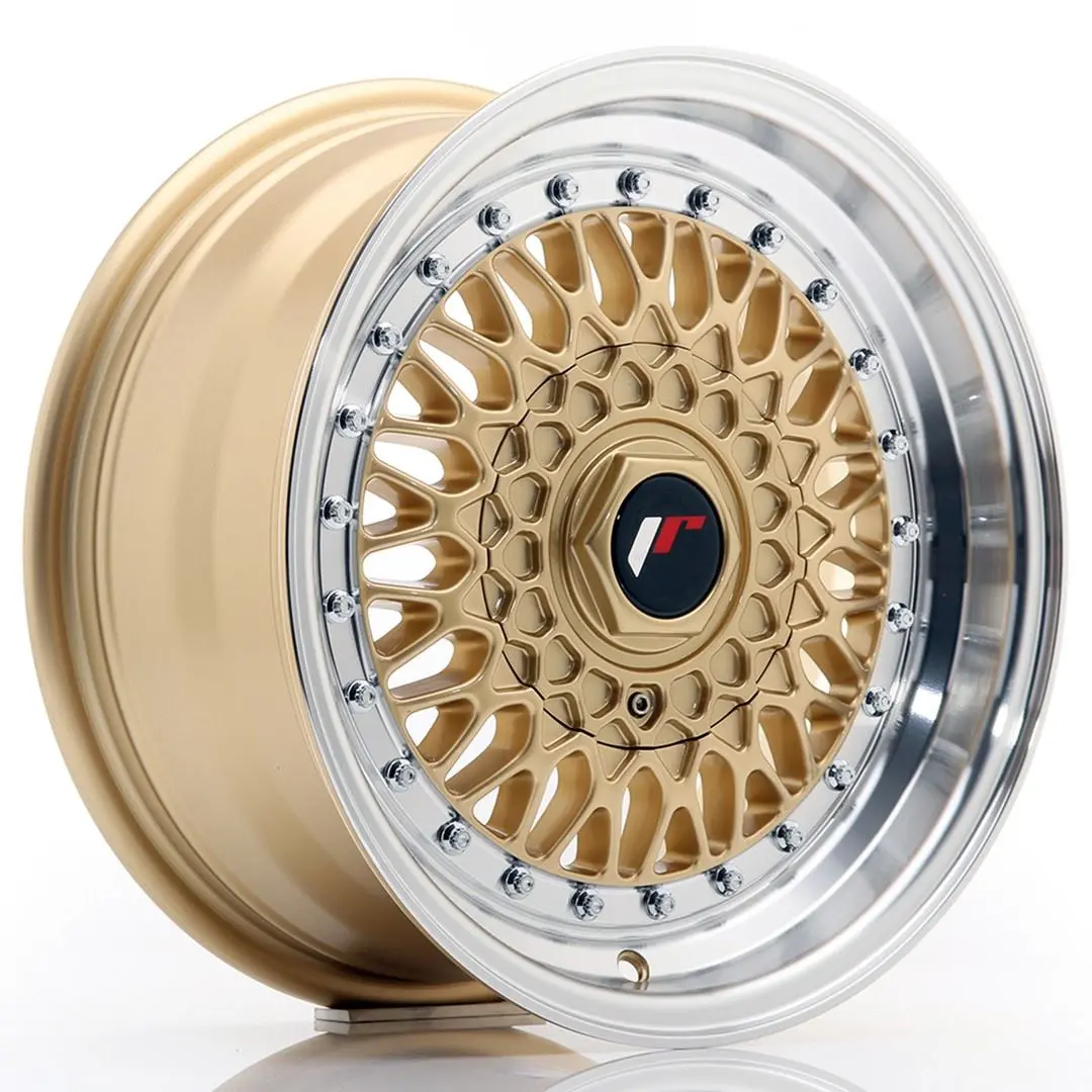 Japan Racing Jr9 15X7 Et20 Blank Gold/Machined Lip 1